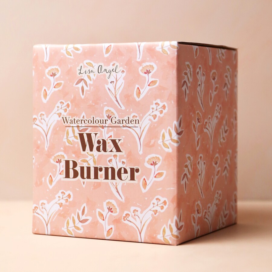 Floral Bee Ceramic Wax Burner | Dusky Pink