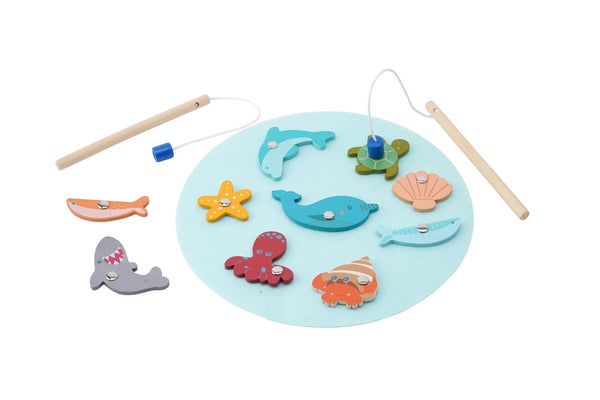 Little Tribe Wooden Fishing Game
