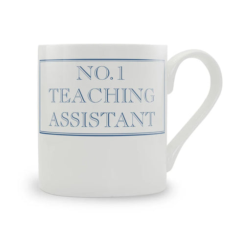 No.1 Teaching Assistant Mug | Blue