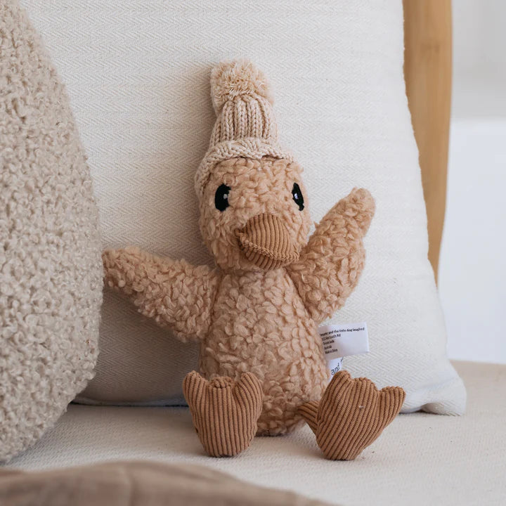 And The Little Dog Laughed | Edmond Duck Soft Toy | 25cm