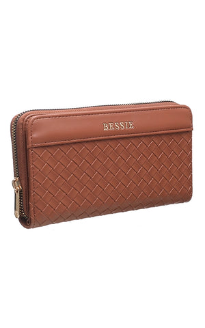 Bessie London | Medium Lady Wallet | Tan