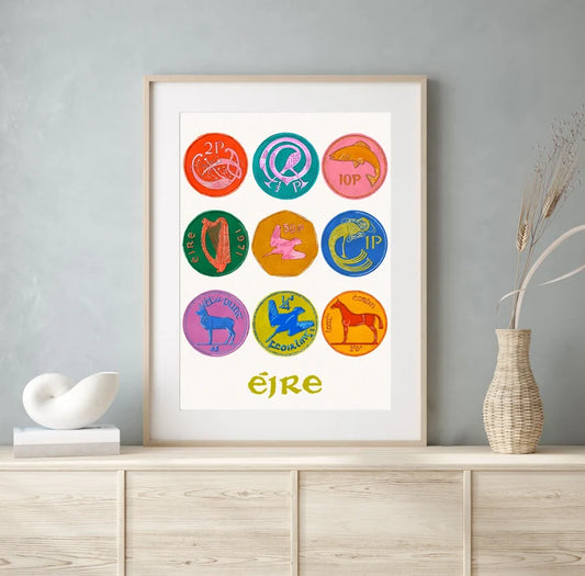 Mauds Studio | Irish Coins | A5