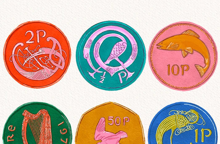 Mauds Studio | Irish Coins | A5