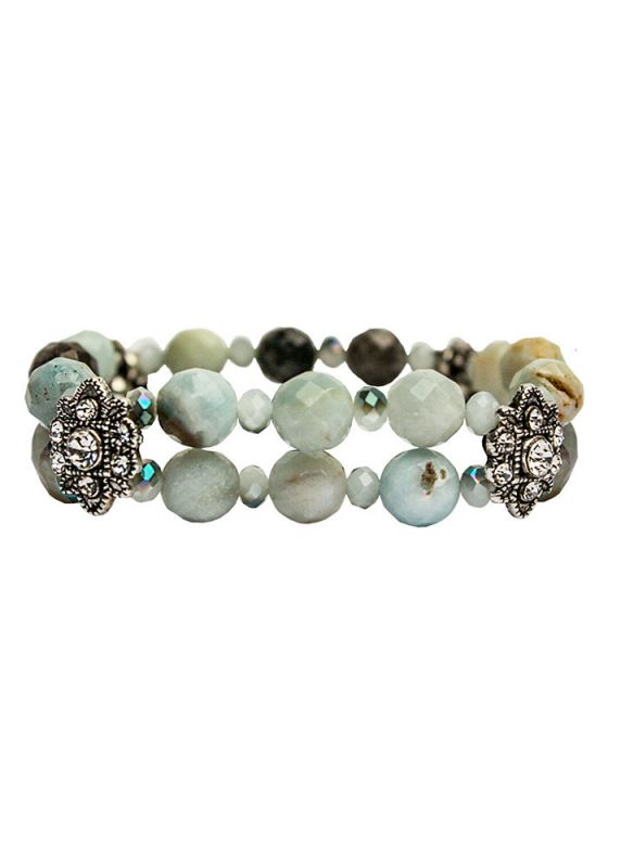 Amazonite Vintage Cuff