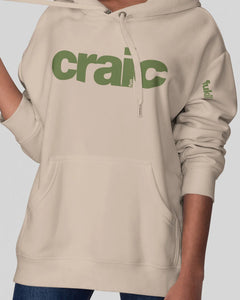 Hoodie - Craic - Sand/Olive (XL)