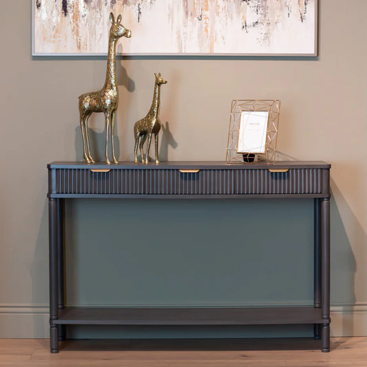 Harman 3 Drawer Console Table