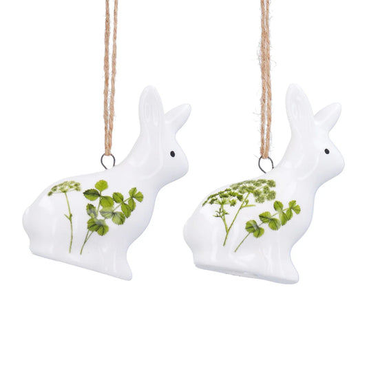 Spring Hedgerow | Ceramic Bunny Dec