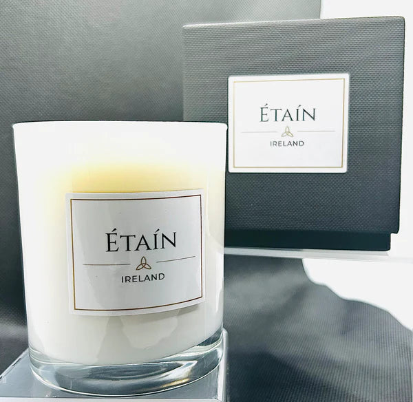 Étaín Ireland | Sorgam & Labhandar (Black Amber & Lavender) Scented Candle