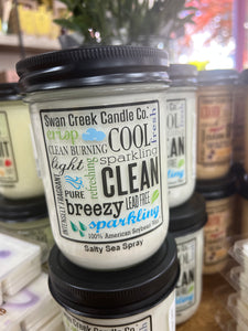 Swan Creek Candle Company | Salty Sea Spray | 12oz candle
