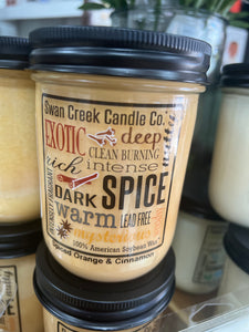 Swan Creek Candle Company | Spiced Orange & Cinnamon | 12oz candle