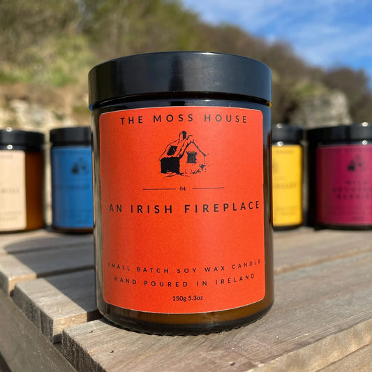 The Moss House | Soy Wax Candle | An Irish Fireplace