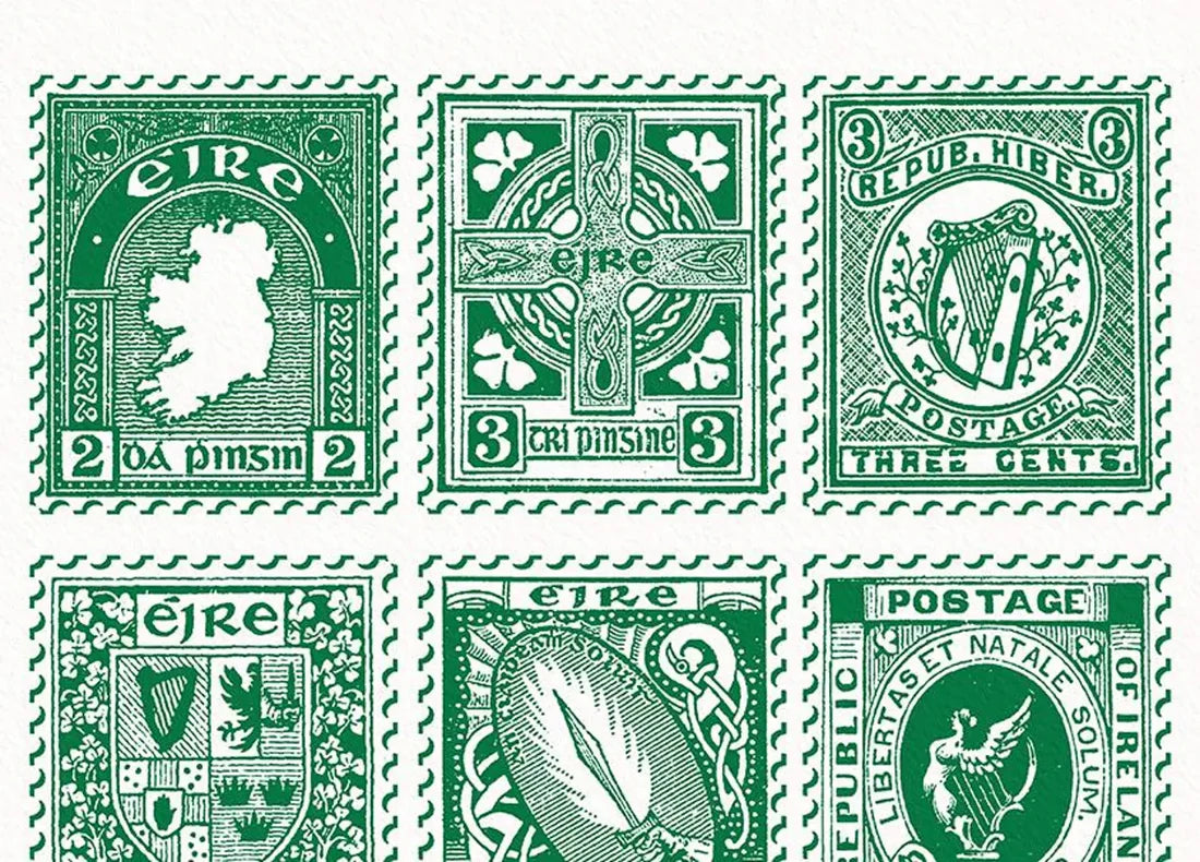 Mauds Studio | Irish Stamps | A5