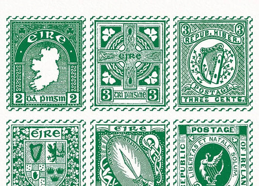 Mauds Studio | Irish Stamps | A5
