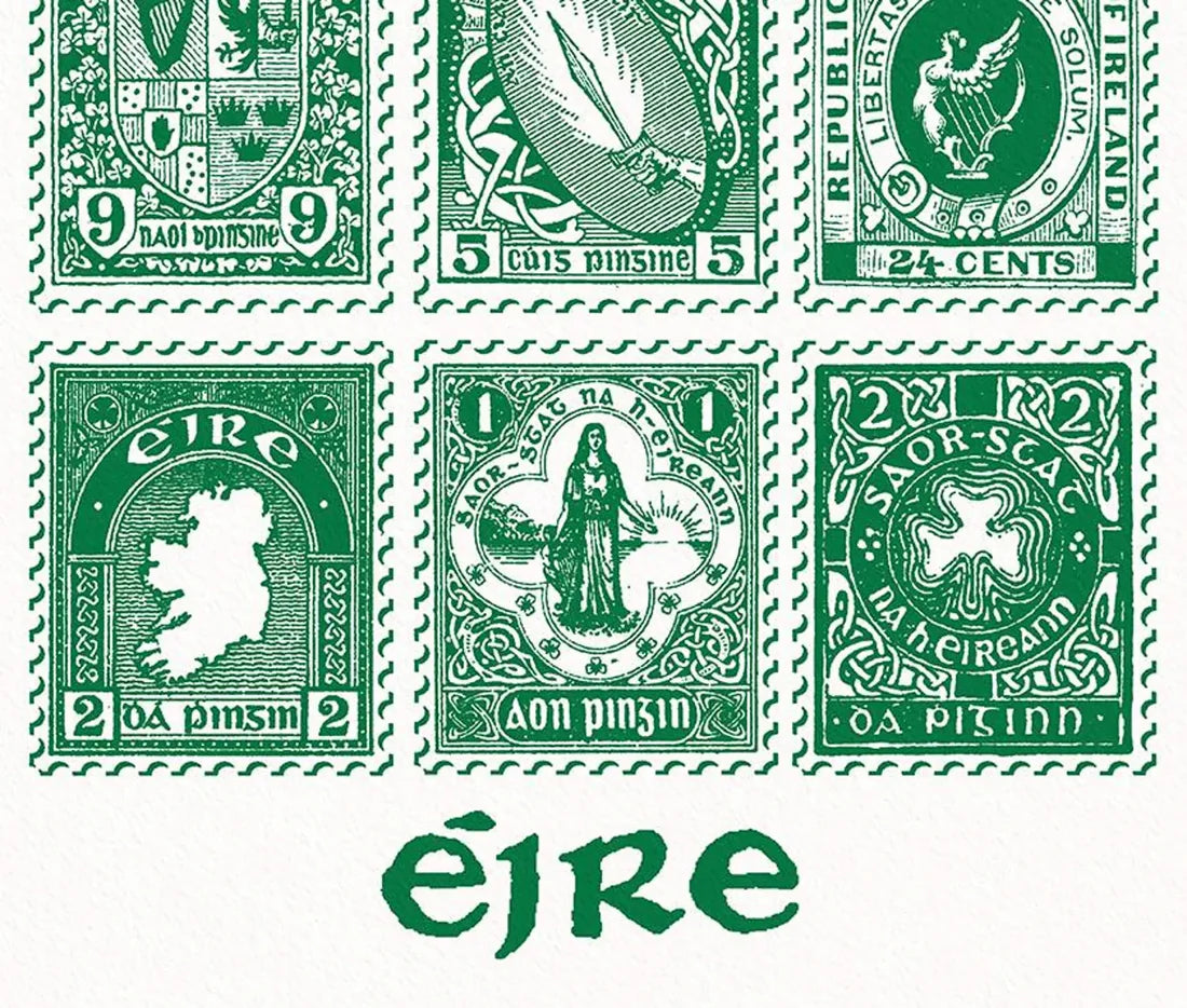 Mauds Studio | Irish Stamps | A5