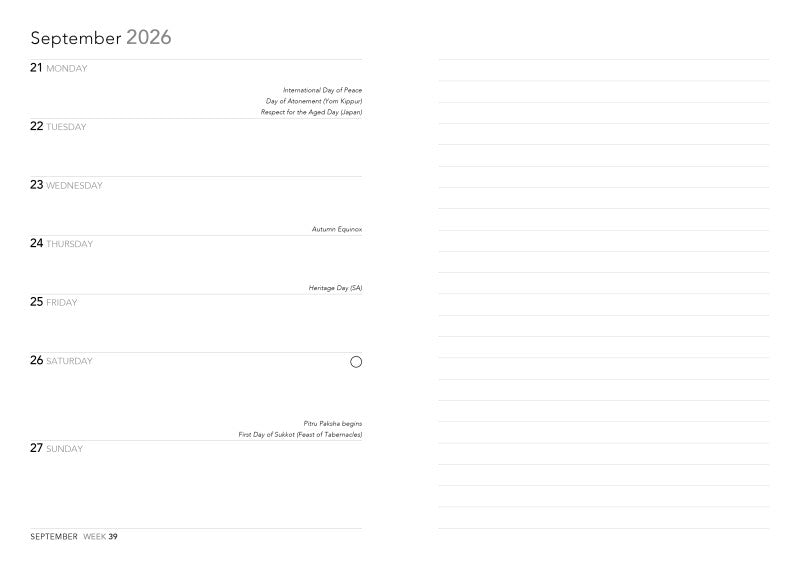 Jade Mosinski Botanical Bee 2026 Luxury Diary Planner