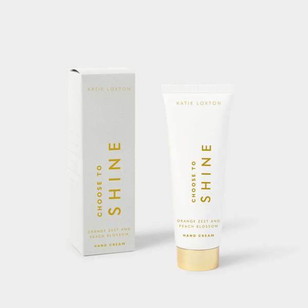 Hand Cream 'Choose To Shine' in Orange Zest and Peach Blossom | Katie Loxton