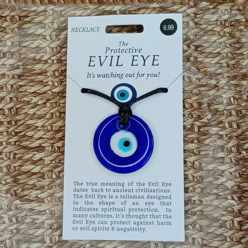 Evil eye necklace
