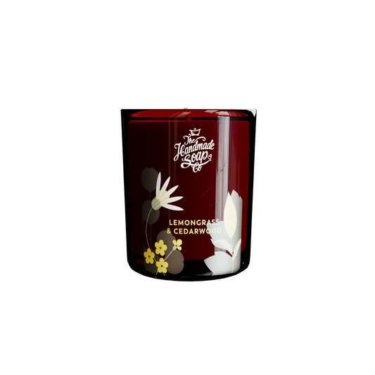 THE HANDMADE SOAP COMPANY | SCENTED SOY CANDLE | LEMONGRASS & CEDARWOOD | 70G