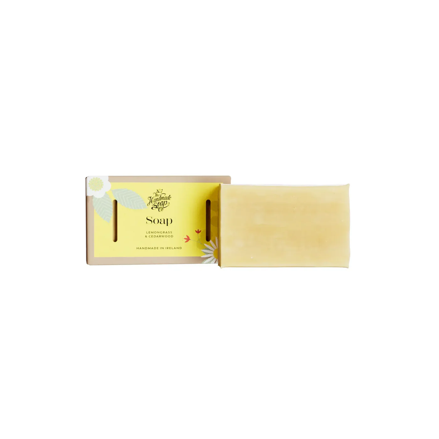 The Handmade Soap Company | Soap Bar | Lemongrass & Cedarwood | 140g