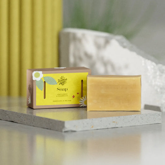 The Handmade Soap Company | Soap Bar | Lemongrass & Cedarwood | 140g