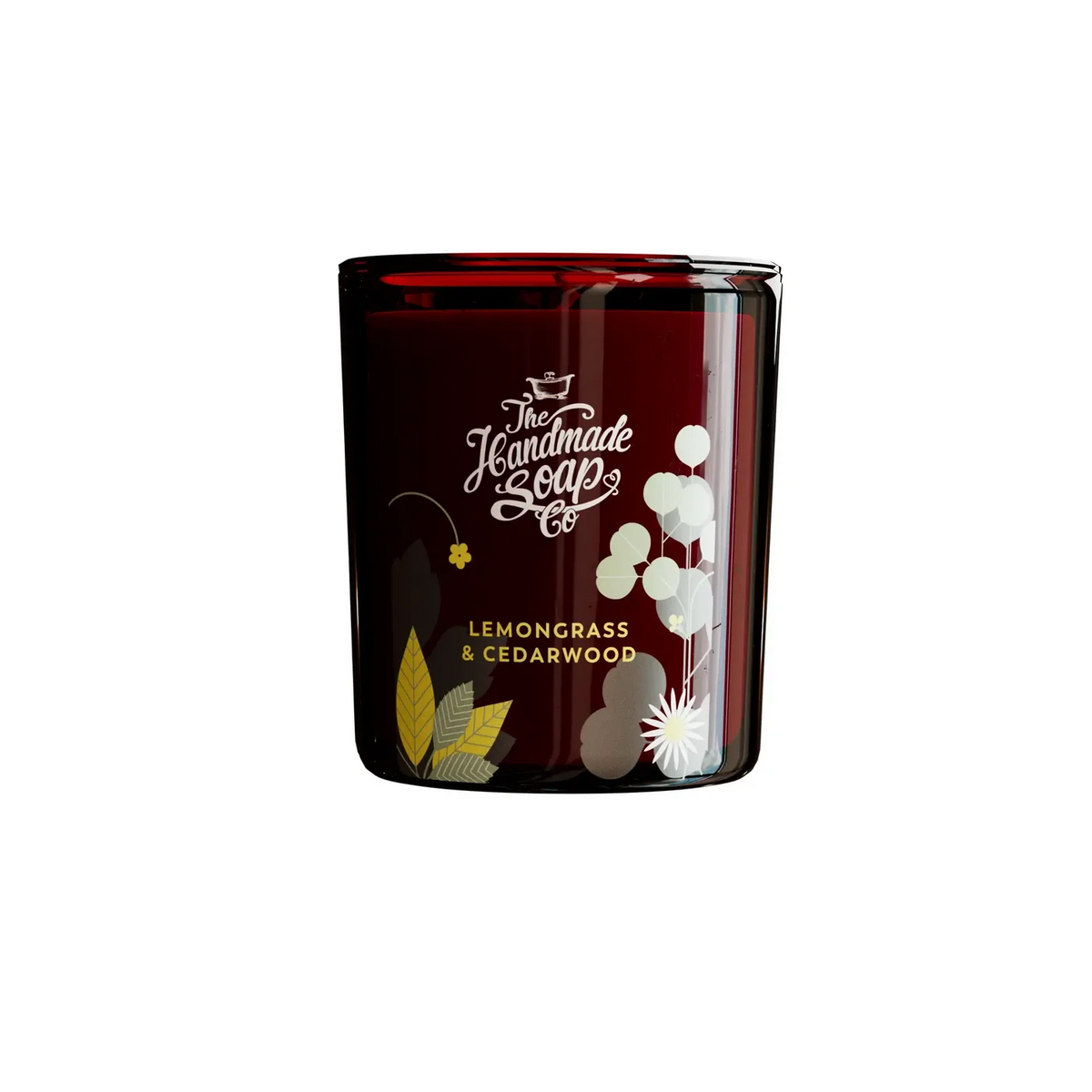 The Handmade Soap Company | Scented Soy Candle | Lemongrass & Cedarwood | 210g