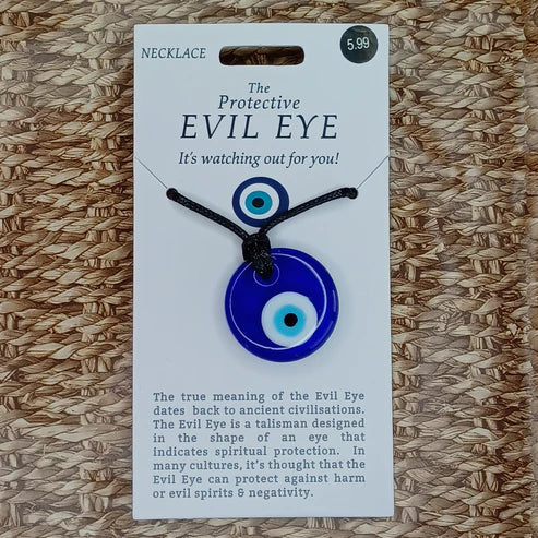 Evil eye necklace