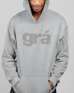fukil | grá hoodie | grey & grey | XL