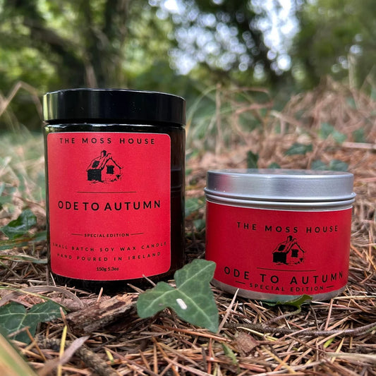 The Moss House | Soy Wax Candle | Ode To Autumn