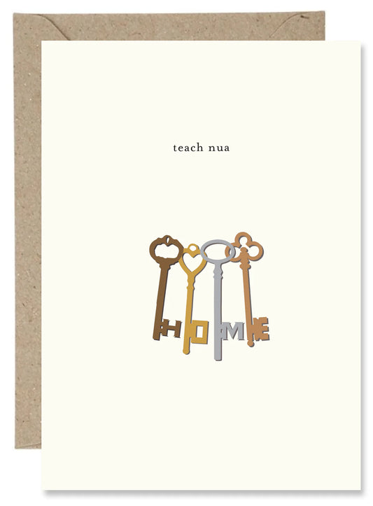 The Paper Gull | 'Teach Nua' New Home Card
