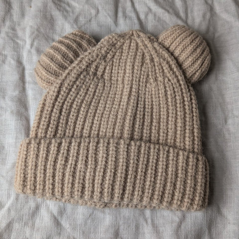Little Wild Bears | Chunky Knit Hat | Caramel