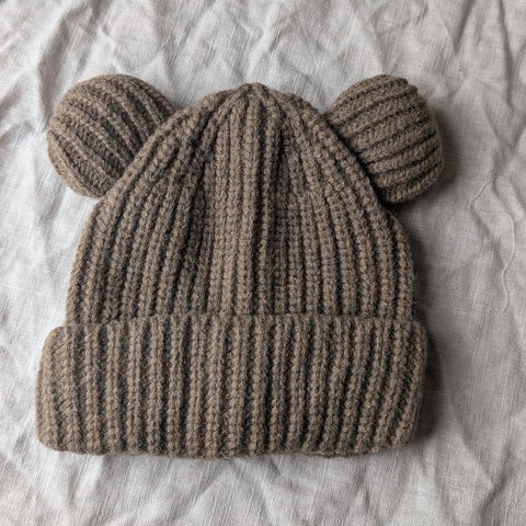 Little Wild Bears | Chunky Knit Hat | Mocha