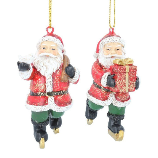 Resin Skating Santa Dec