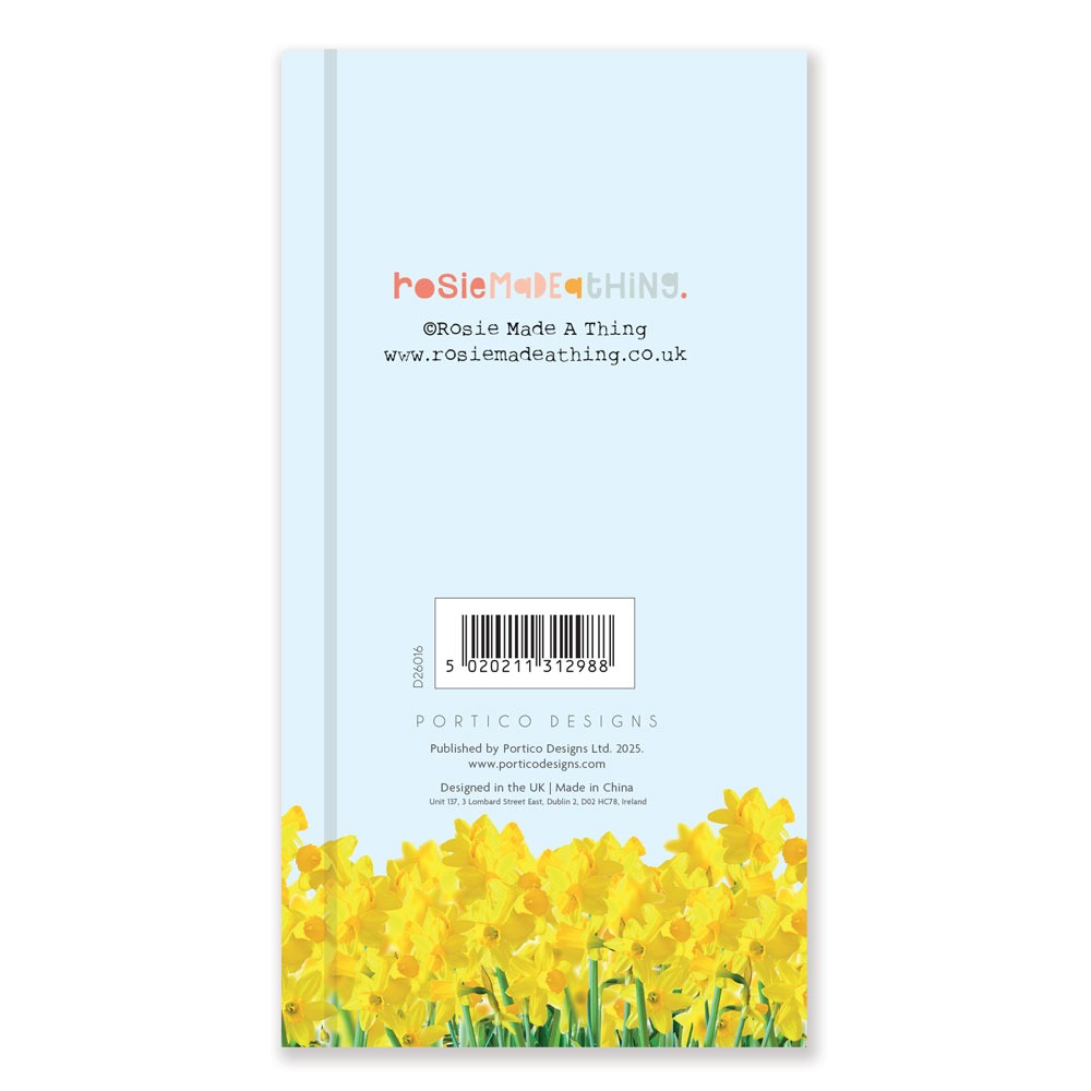 Rosie Made A Thing Slim Diary 2026