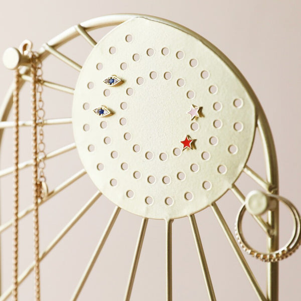 Sunshine Jewellery Stand with Terrazzo Base