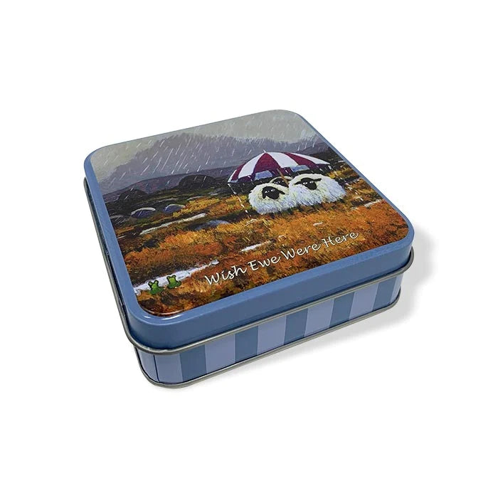 Wish Ewe Were Here Sweet Tin by THOMAS JOSEPH