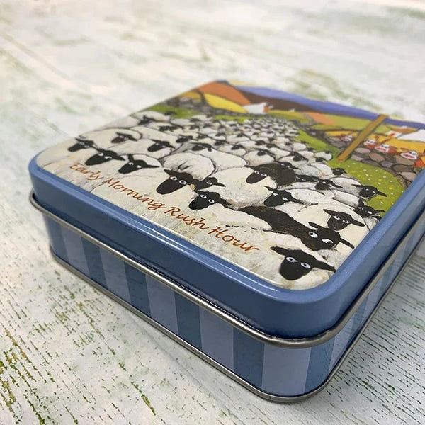 Early Morning Rush Hour Fudge Tin by THOMAS JOSEPH