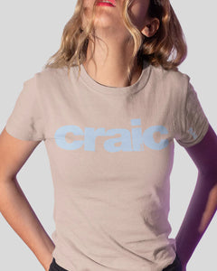 T-shirt - Craic -  Sand/Sky (XL)