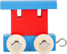 Personalised Name Train - End Train - Red/Blue