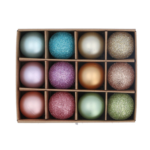 Pastel acrylic mini ball box/12