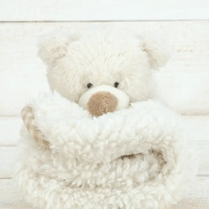 Bear Baby Toy Soother/Comforter - 29cm x 29cm