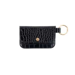 MAJOIE Purse Croc Black