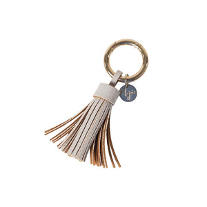 MAJOIE Key Ring Croc Cream