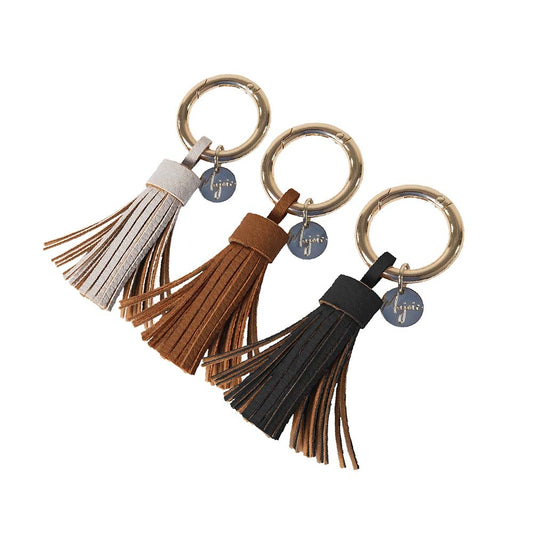 MAJOIE Key Ring Croc Black