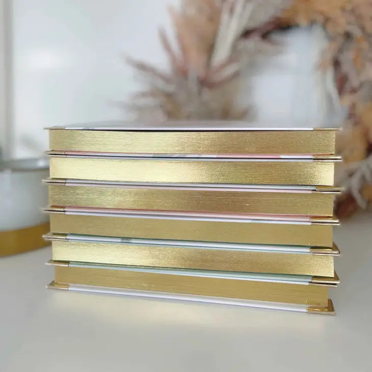 Luxury Eucalyptus Wedding Planner Book with Gilded Edges