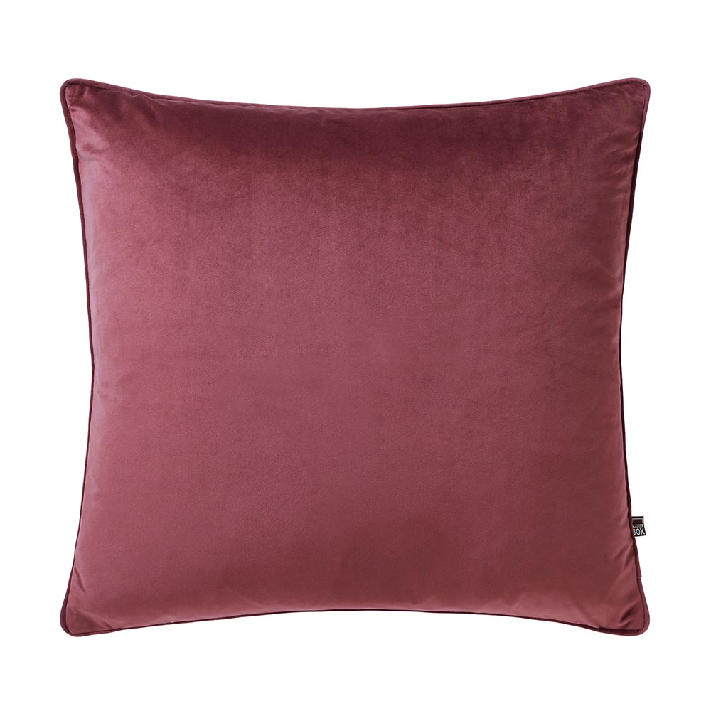 Scatter Box | Bellini Velour Cushion | 45x45cm | Marsala