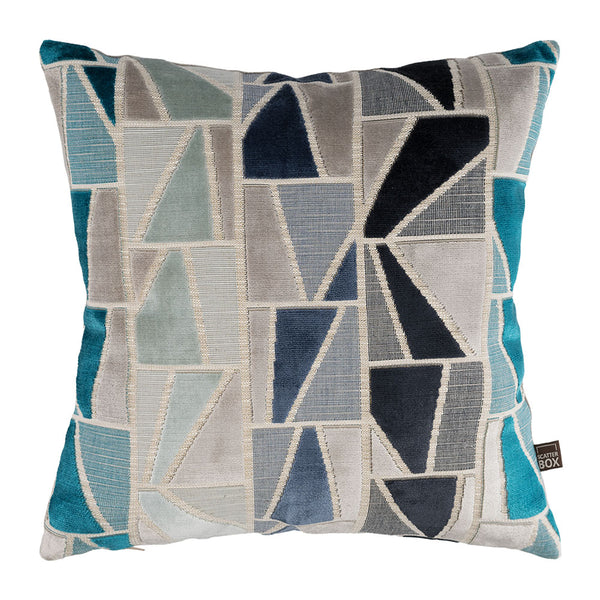 Scatter Box | Samson Cushion | 43x43cm | Blue/Teal