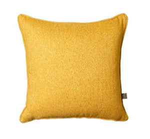 Scatter Box | Tweed Cushion | 43x43cm | Ochre