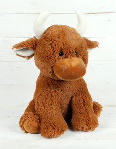 Highland Cow Large Brown - 30cm