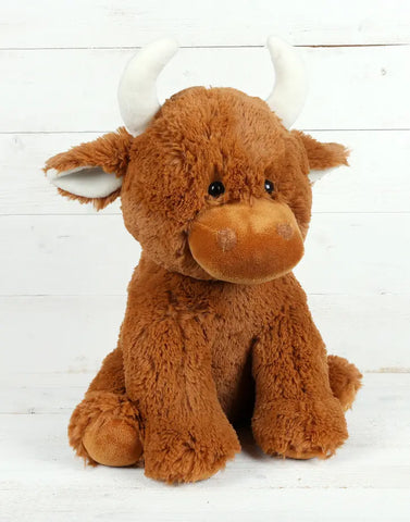 Highland Cow Large Brown - 30cm