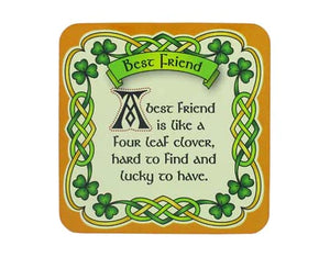 Best Friend Celtic Coaster